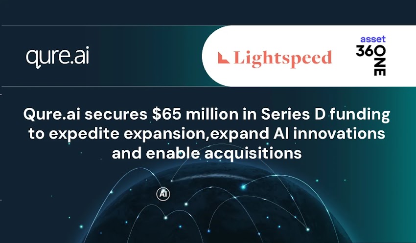 Qure.ai Secures $65 Million In SeriesD funding to accelerate Global Expansion and Innovation. 