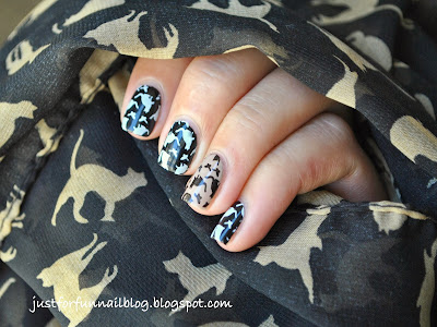 Cats Nails ~ Mew ^^ with DRK-A Stamping Plate