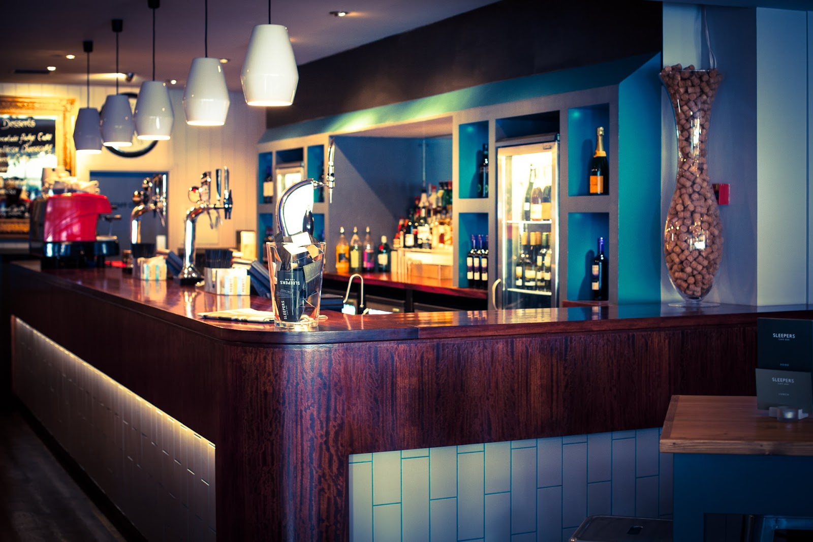 Sleepers Cafe Bar Yorkshire | Clear Interior Projects | Bar