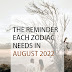 The Reminder Each Zodiac Needs In August 2022