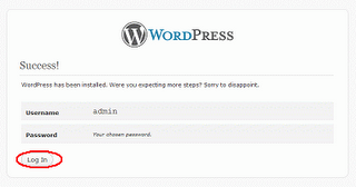 install wordpress di localhost