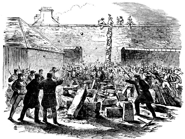 Attempted Escape of Prisoners from Darlinghurst Goal November 1864