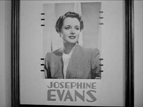 Mary Astor plays Josephine Evans and this portrait hangs in her agent's office.