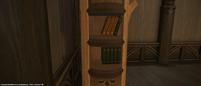 壁との隙間が出来てしまっている本棚