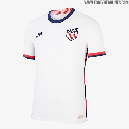 Nike Usa Home Away Kits Released Footy Headlines