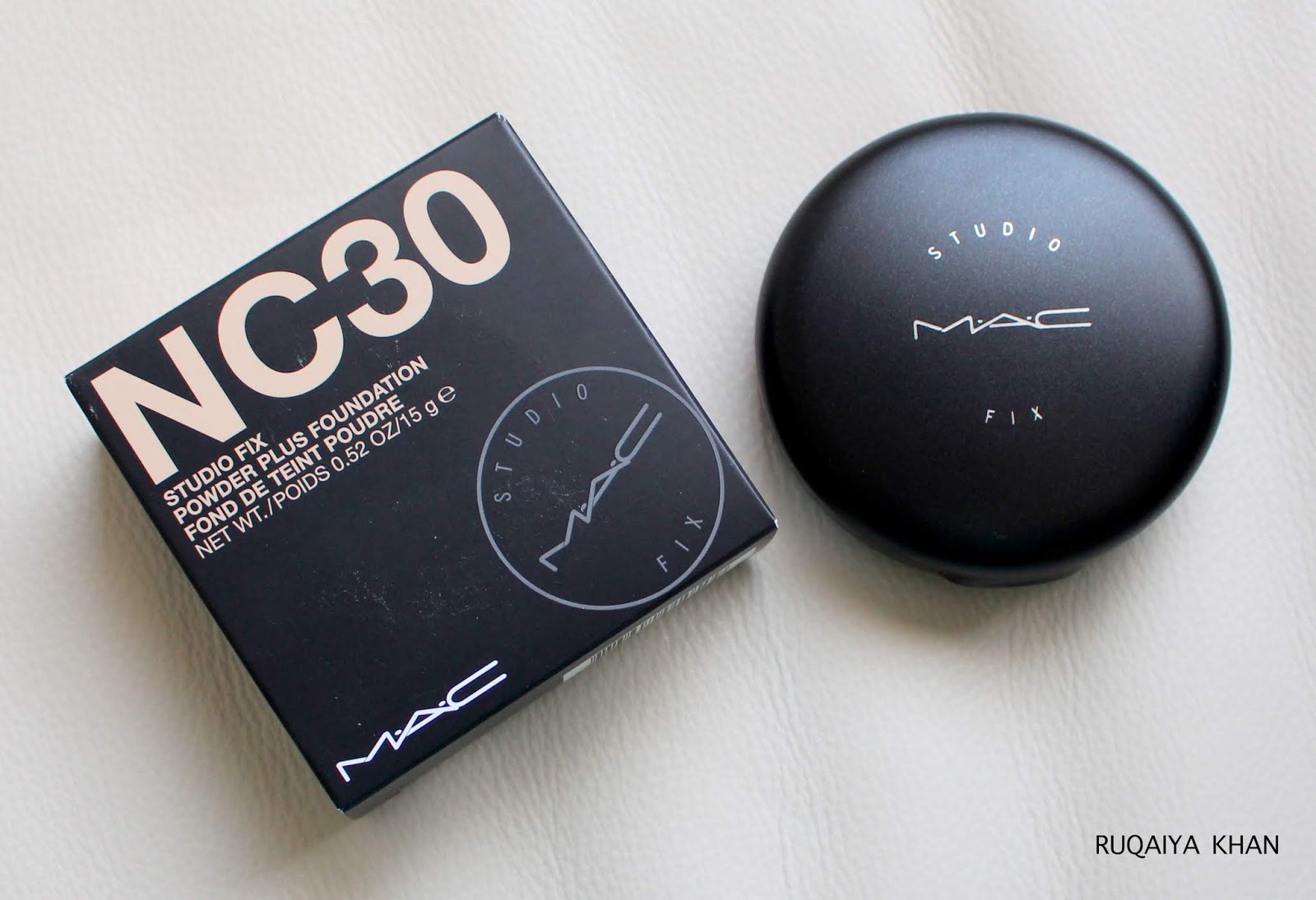 Ruqaiya Khan Mac Haul Ft Studio Fix Concealer Powder Plus