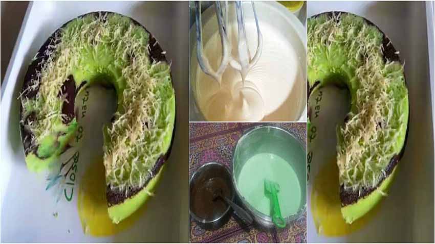 Resep Membuat Bolu Kukus Pandan Coklat by Febriani Widi Utami