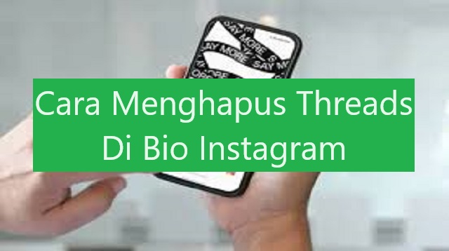 Cara Menghapus Threads Di Bio Instagram