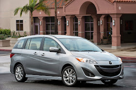 2015 Mazda 5 front 3/4 view