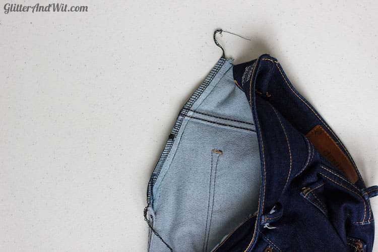 How to Take in a Jeans Waist - Tutorial