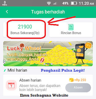 Dana Bonus : Aplikasi Penghasil Pulsa Terbukti Membayar!