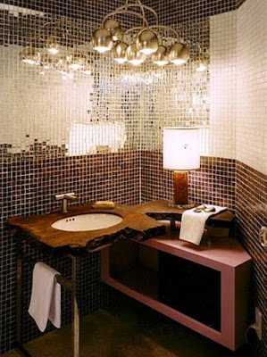 Baño decorado