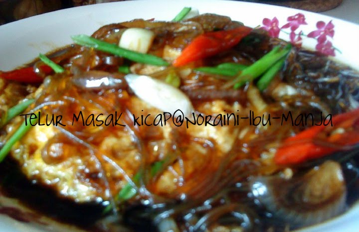 Sajian Bersama Ibu Manja: Telur Masak Kicap