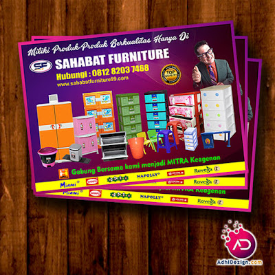 Jasa Desain Flyer Toko Furniture