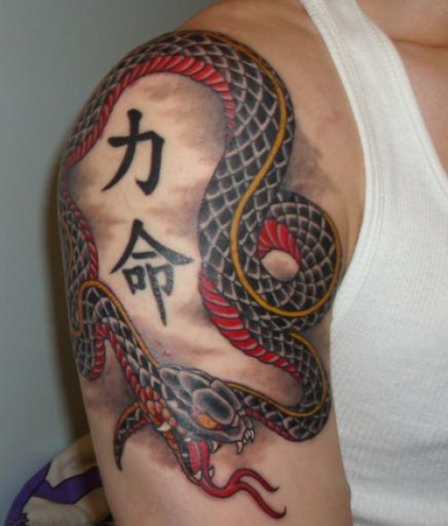 Latest Snake Tattoos Designs 2012