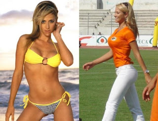 Sexy looks of female reporters & sports journalists pictures