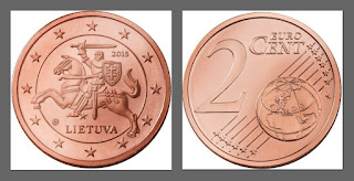 L7 LITHUANIA 2 EURO CENTS COIN UNC (2015-2022)
