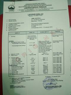 SERTIFIKAT BPOM SERTIFIKAT BPOM