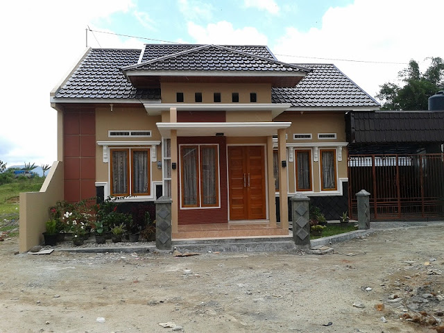 Contoh desain rumah minimalis type 60