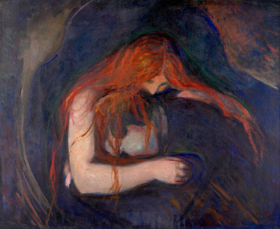 Edvard Munch, Vampire painting