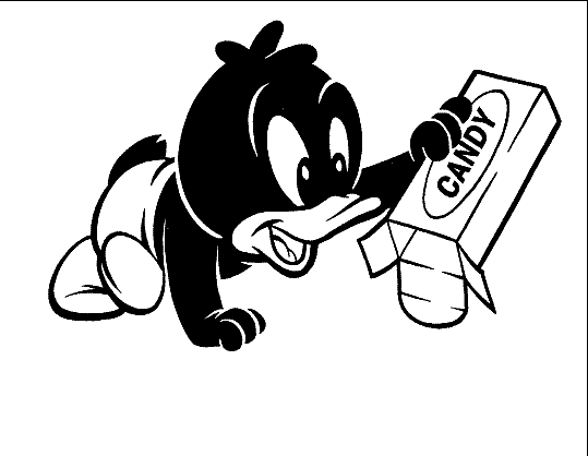Download Baby Daffy Duck Coloring Pages Looney Tunes