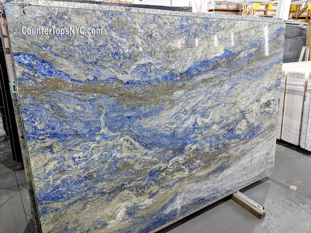 Sodalite Blue Granite Slabs NYC