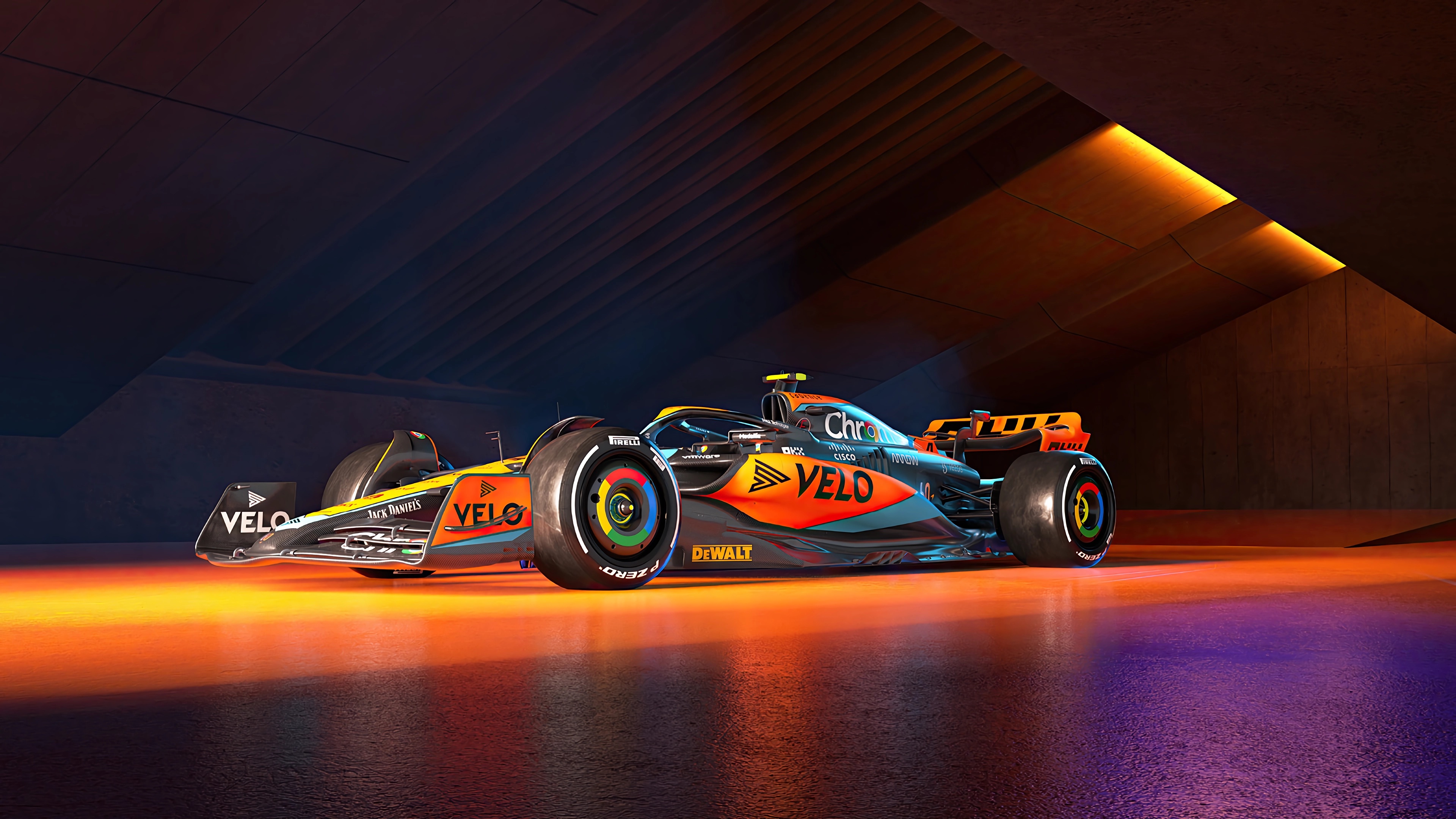 MCLAREN F1 RACING CAR MCL60 4K WALLPAPER FOR PC Heroscreen Wallpapers