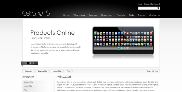 Ecommerce Store Shopping Site 6 - Shopping Retail