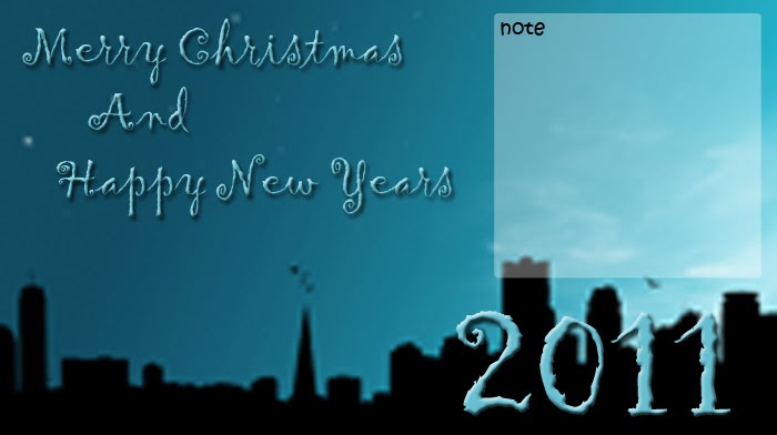 Free Desain Banner , Kartu Undangan Natal & Tahun Baru 2011  Mafia 