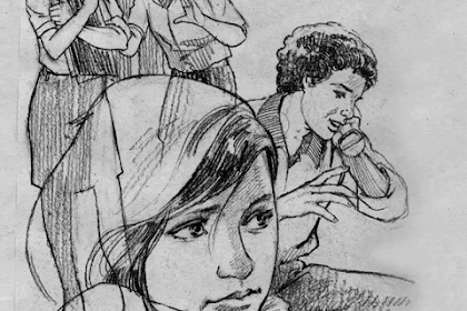 Gambar gambar ilustrasi komik yang Tahun Ini