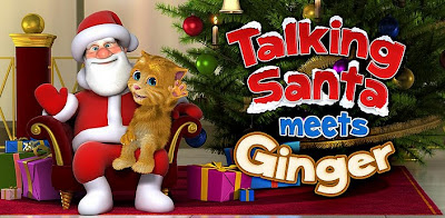 Talking Santa meets Ginger v1.0 Apk App