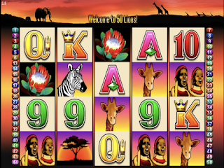 50 Lions Poker Slot