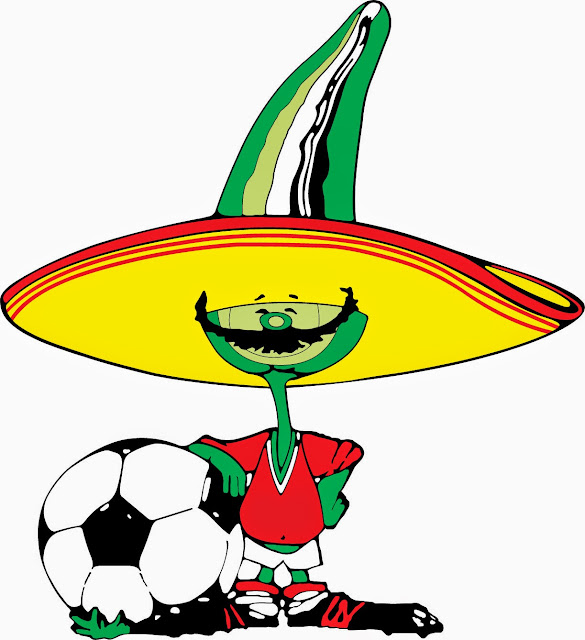 Pique Mascota del Mundial de Futbol año 1986 Mexico