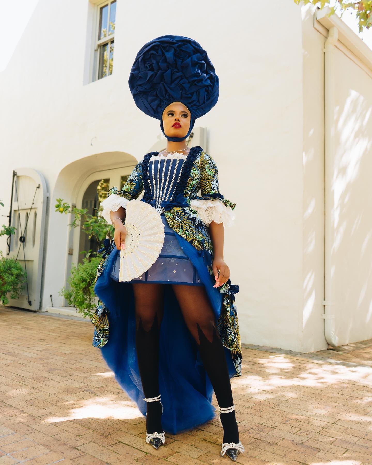 Actress Nancy Isime stuns in a stylish outfit, calls herself Queen Charlotte