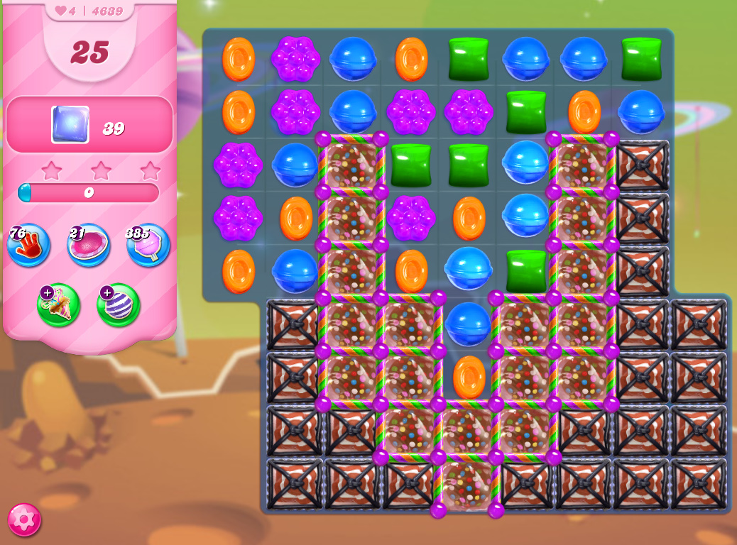 Candy Crush Saga level 4639