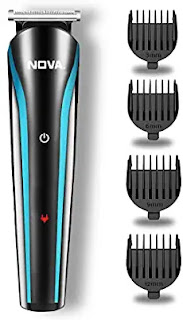 Nova NHT 1073 USB Rechargeable and Cordless: 60 Minutes Runtime Professional Hair Clipper for Men