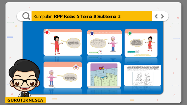 Kumpulan RPP Kelas 5 Tema 8 Subtema 3 Untuk Guru SD/MI