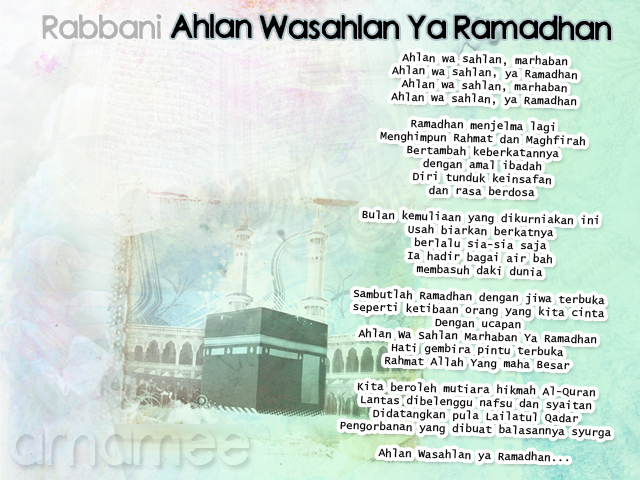 Ahlan Wa Sahlan Ya Ramadhan : 1436 Hijrah !  Arnamee blogspot