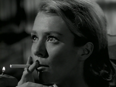 Inger Stevens in The Target Over the Hill episode of Sam Benedict.