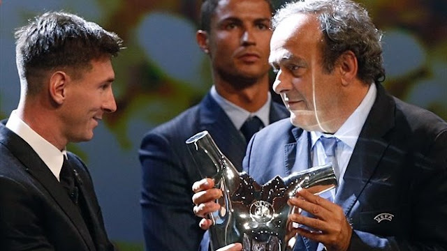 Lionel Messi Wins 2015 UEFA Best Player Award