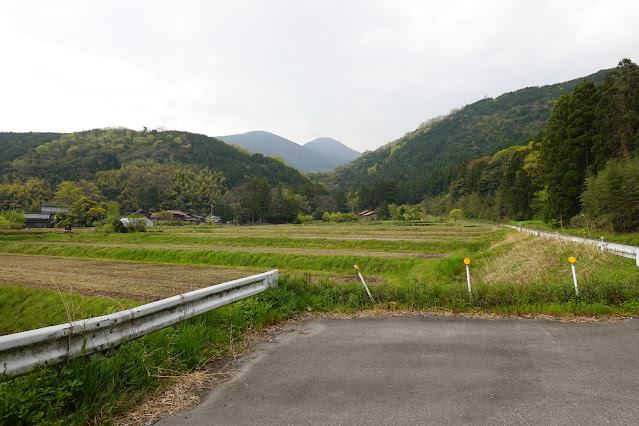 鳥取県米子市淀江町稲吉　農道からの眺め