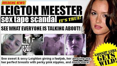 Leighton Meester full sex tape can be found at this site. You have to be 18 or older to view.