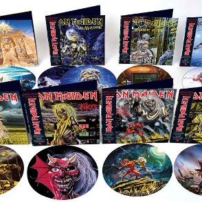 Álbuns do Iron Maiden relançados em Picture Vinyl