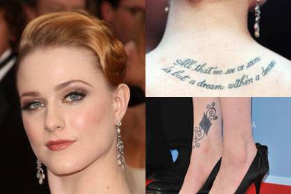 Female Celebrity Photos on Tattoo 4 You  Best Female Celebrity Tattoos