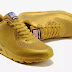 Nike Air Max 90 Hyperfuse QS Mens Shoes All Gold