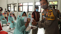 Kapolres Garut dan Dandim 0611 Berikan Bantuan 150 Paket Sembako Untuk Panti Sosial Di Garut