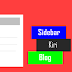 Cara Memasang Kolom Sidebar Kiri Di Blog