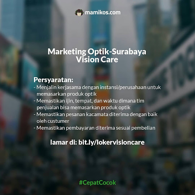 Marketing Optik-Surabaya Vision Care 