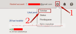 cara upgrade akun adsense