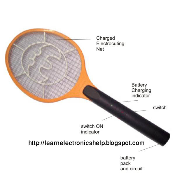 Mosquito Bat Circuit Diagram: Circuit Diagram Of A Mosquito Swatter / Mosquito Racket